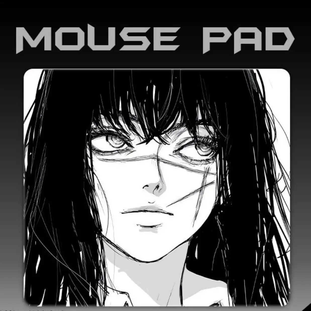 

Cool Girl Glass Mousepad Sora Game Mouse Pad Customized Pattern Tempered Smooth Gaming Desk Mat Fps Esports Office Gaming