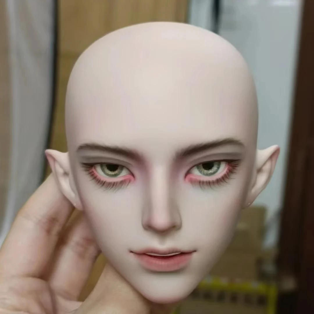 New 1/3 BJD Doll Head Resin Material Boy Head No Makeup Head For 1/3 BJD Doll Body Uncle Doll