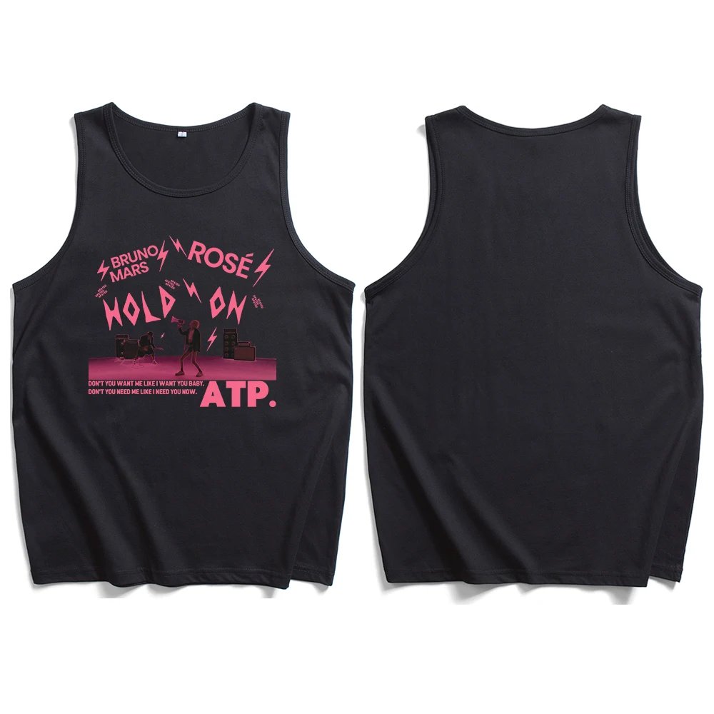 

APT. Rose Bruno Mars Tank Man Woman Crew neck Sleeveless Summer T-shirts