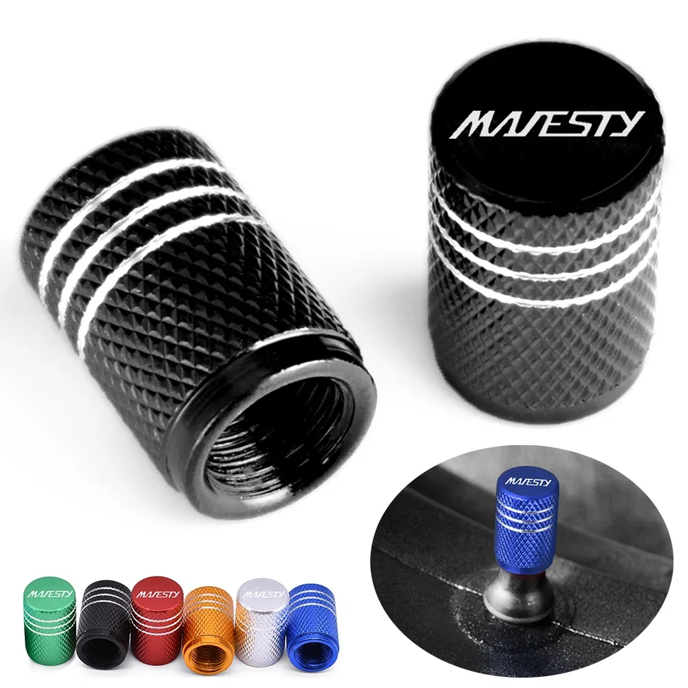 

For Yamaha Majesty250 Majesty400 Majesty125 Majesty 250 400 125 Motorcycle CNC Aluminum Wheel Tire Valve Stem Caps
