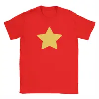 Camiseta Stevens Universes para hombre, camisetas novedosas de dibujos animados, camisetas de manga corta con cuello redondo, ropa Idea de regalo de algodón puro