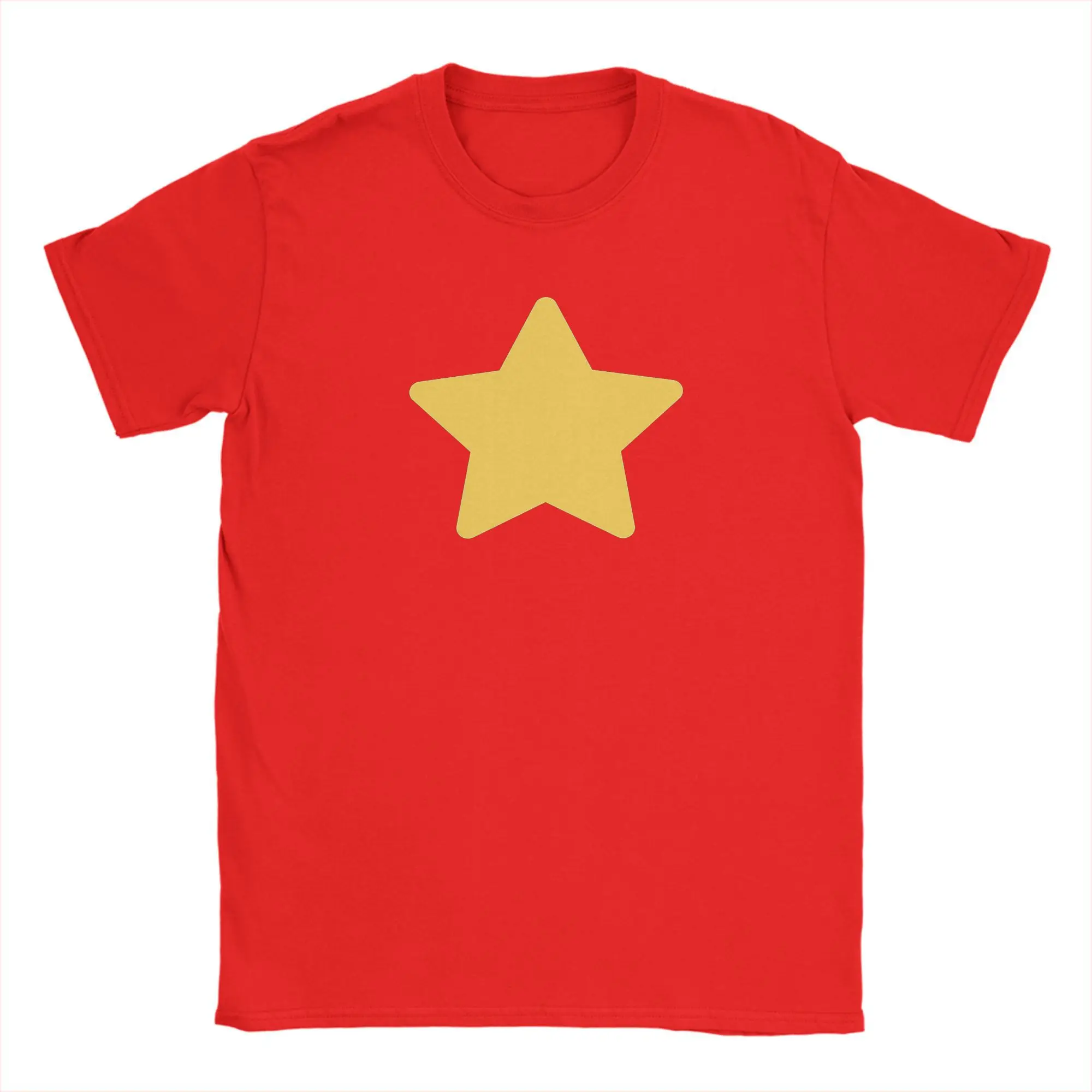 Stevens Universes Men's T Shirt Cartoon Novelty Tees Short Sleeve Crew Neck T-Shirts Pure Cotton Gift Idea Clothes