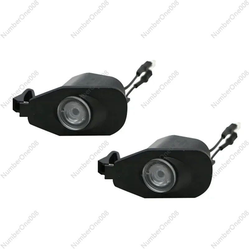 For ford Mustang 2013-2022 LED Side Puddle Laser-Rearview Mirror Puddle Welcome Courtesy Logo Lights