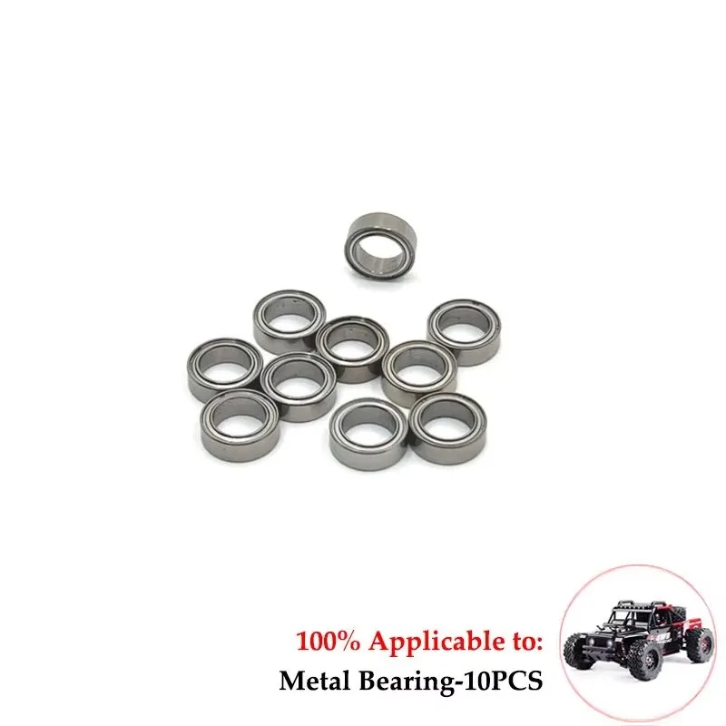 MJX 14209 14210 Metal Steering Cup Hub Carrier Upper Lower Swing Arm Set Shock Absorber 1/14 RC Car Upgrade Parts Accessories