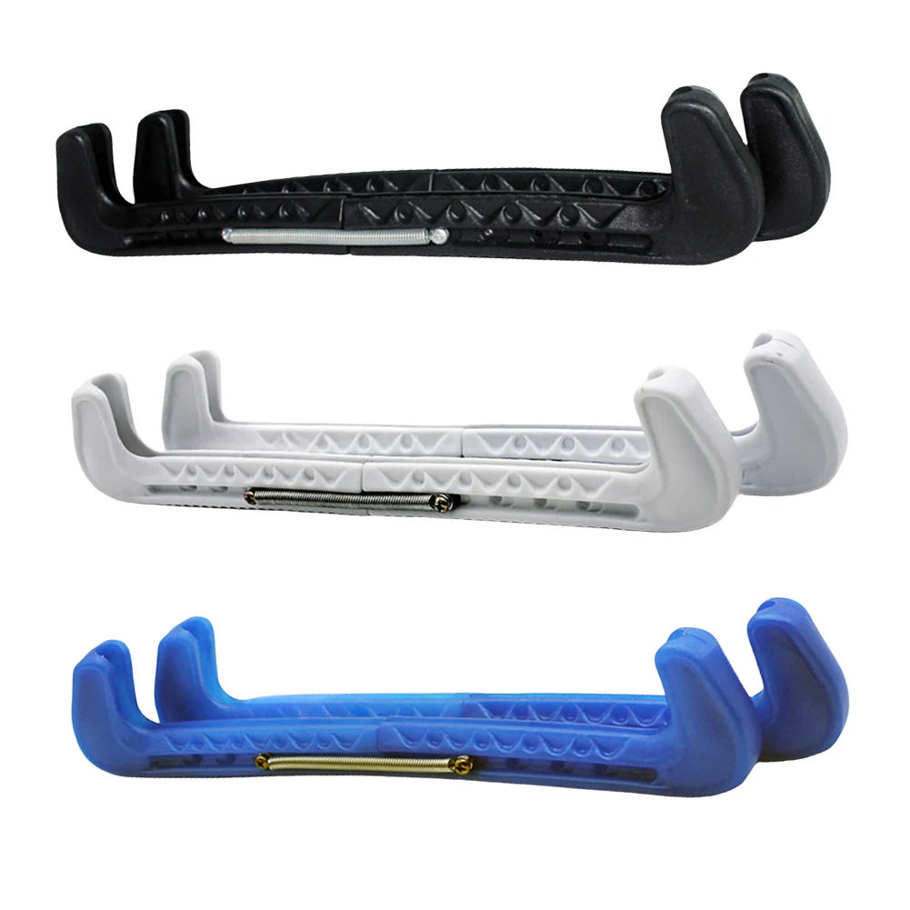 

Ice Skate Blade Cover Ice Skate Guard Adjustable Skate Walking Blade Guard Protective for Ice Skating Figure Skates Hockey