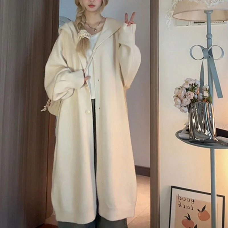 

Длинный кардиган темно-синий женский весенний, в стиле атлетичный повседневный, с бантом, модный, с открытым передом, изогнутый силуэт, с флокированием, удлиненный, с элементами вставок, свободный крой