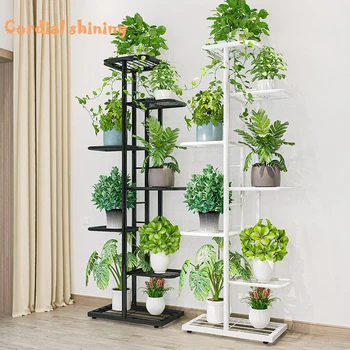 Multi-Layer Iron Plant Stand 1