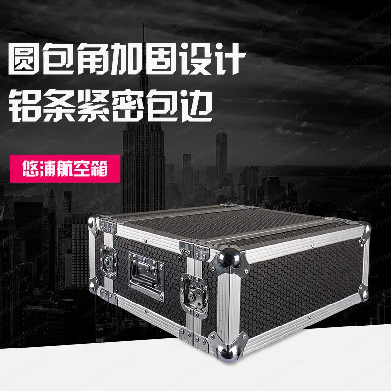 New 4U door opening slot pay-out cable, portable air case, suitable for video processor, sending card