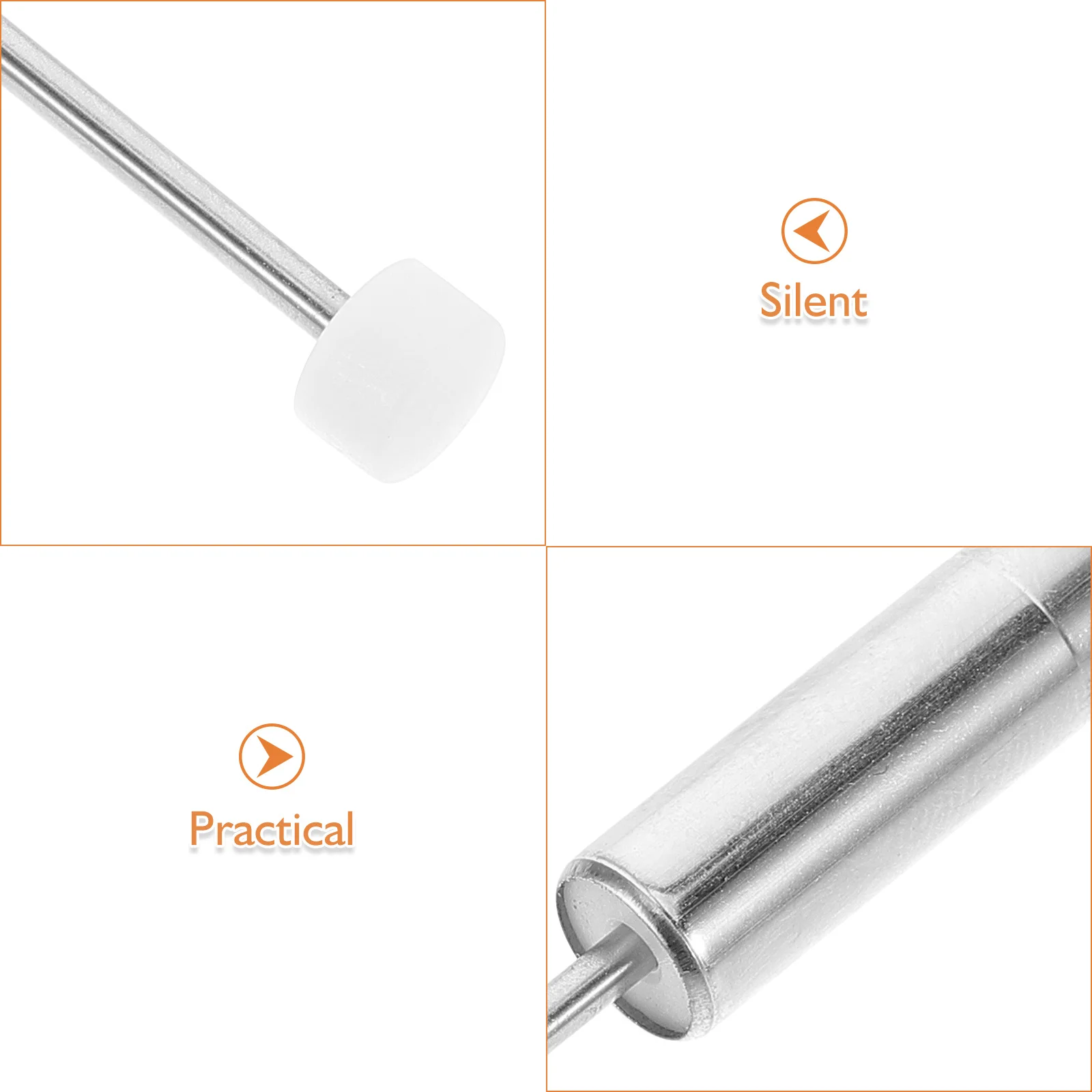 30L クローズゴミ箱ダンパーキット 油圧式サイレントメカニズム 静かでスムーズな閉鎖 騒音振動防止 指の安全