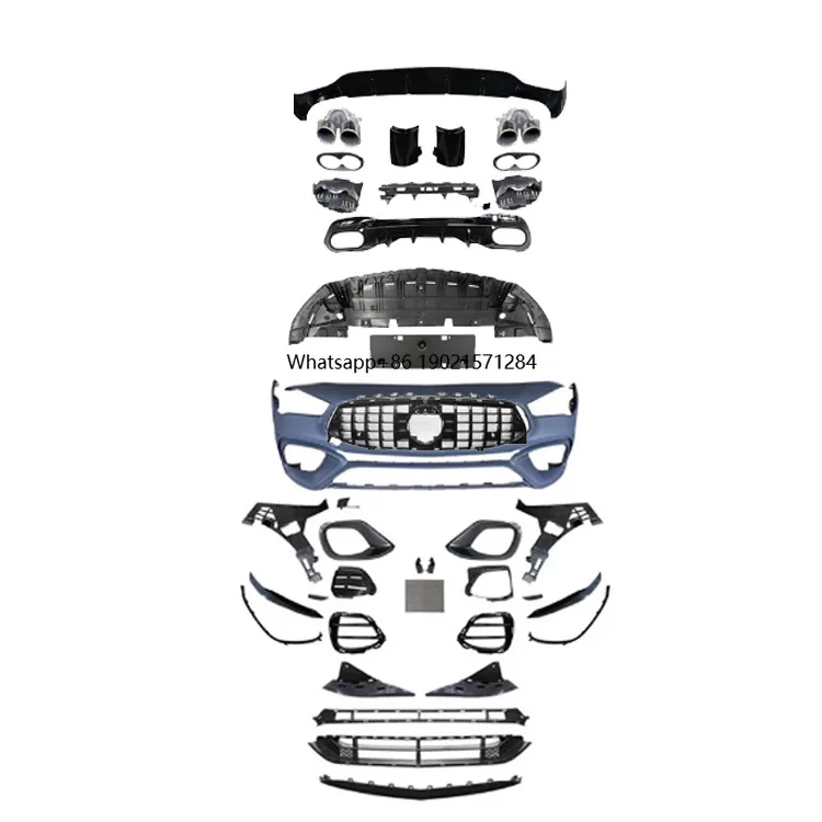 

High Quality AUTO CAR BODY PARTS W118 Upgrade CLA 45 AMG Body Kit Bumper Grille CAR BODY KITS for Mercedes-Benz CLA-Class