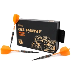 CUESOUL TIRE 18g Soft Tip 90% Tungsten Dart Set with Rost AK57 Dart Flights