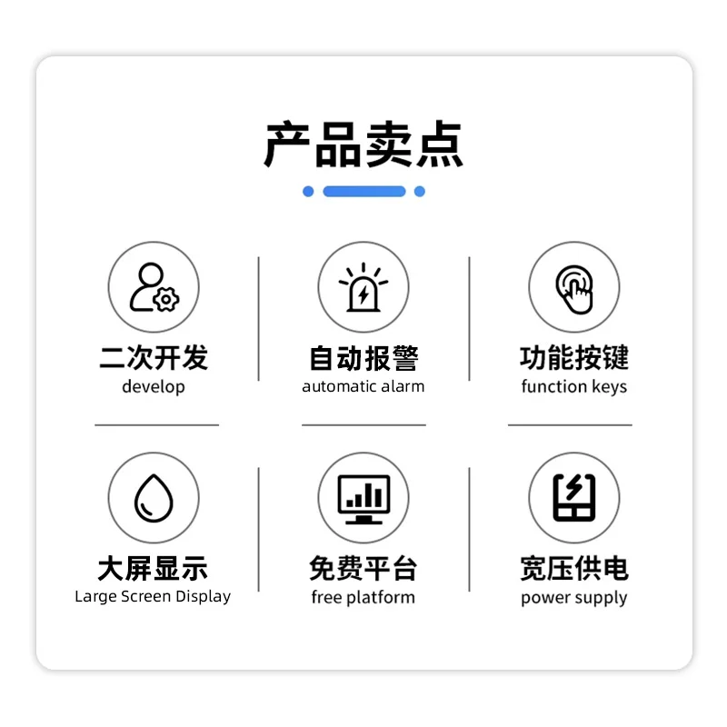 86 เซ็นเซอร์วัดอุณหภูมิความชื้นเปลือกความแม่นยำสูงอุตสาหกรรมเครื่องส่งสัญญาณห้องปฏิบัติการร้านขายยา 485 ฉางเซี่ยน T86V2