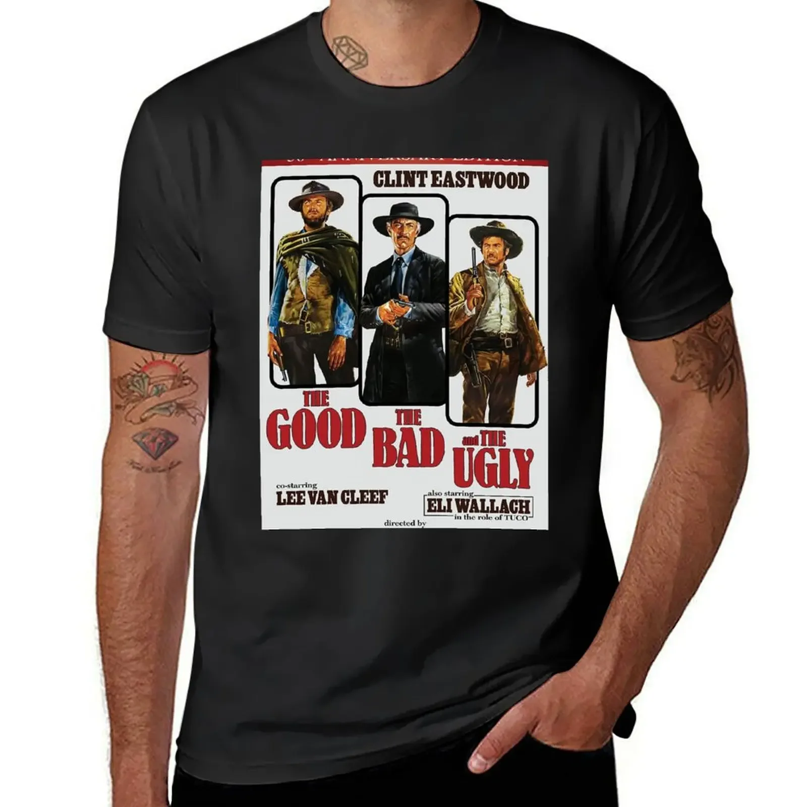 

The Good The Bad And The Ugly T-Shirt graphic t shirt vintage anime clothes men clothing