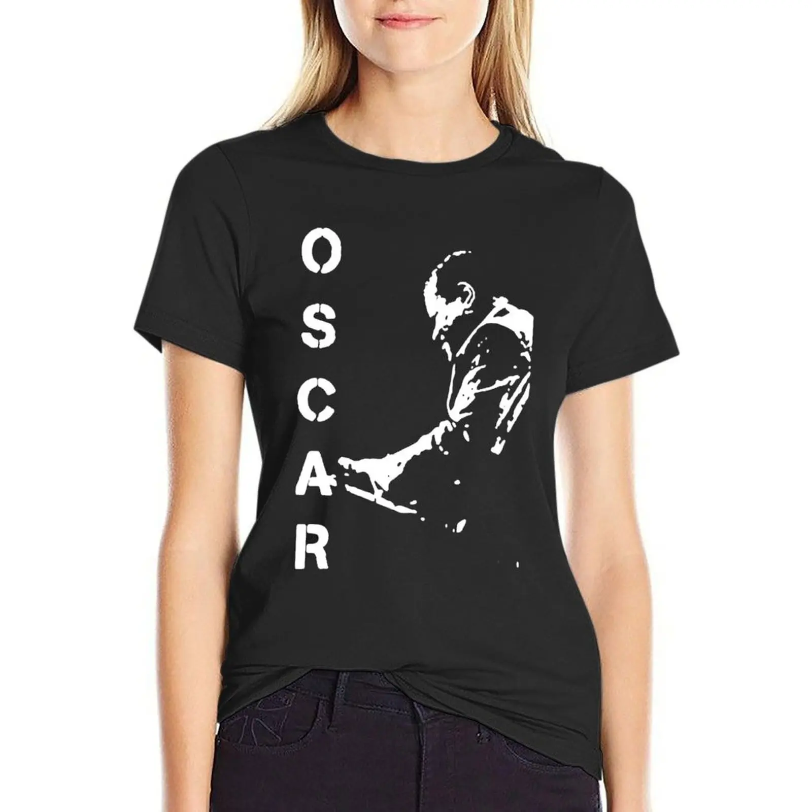 Oscar Peterson T-Shirt anime clothes hippie clothes Female clothing animal print shirt for girls cat shirts for Women