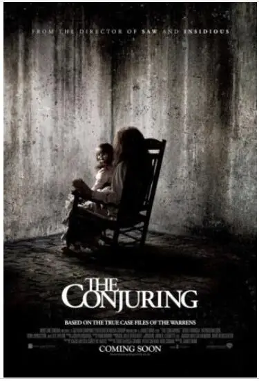 

The Conjuring Movie Art Picture Print Silk Poster, Home Wall Decor