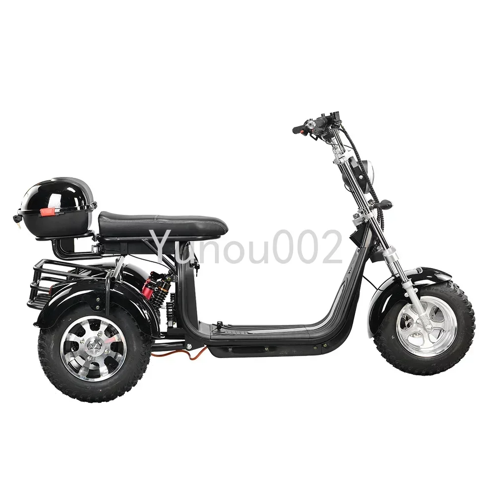 

Selling Warehouse Adult Three Wheel Bicycle Lithium Battery 60V 20Ah 1500w 2000w Tricycle 3 Wheel Electric Scooter Citycoco Hot