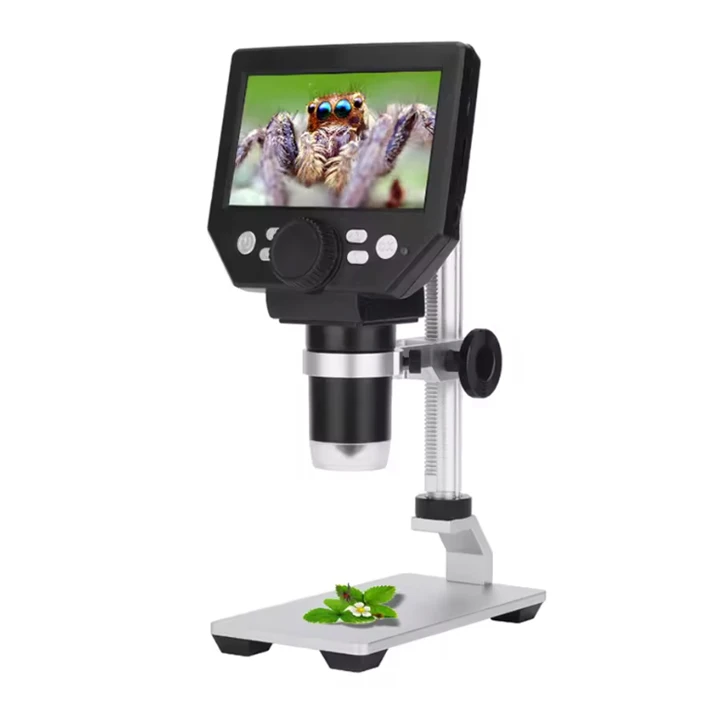 G1000 / G1000+ 4.3 inches HD LCD Digital Microscope Electron Amplification Repair Tool Built-in Battery