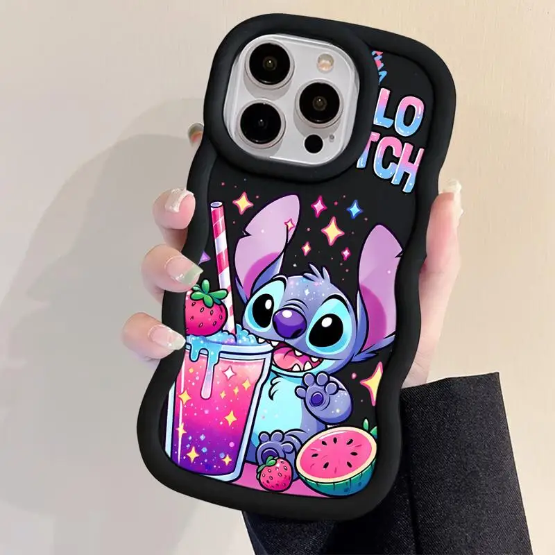 Disney Stitch Cute Case for OPPO A5s A5 A7 A9 A11 A15 A12 A17 A16e A33 A53 A54 A57 A38 A17k A58 4G A32 A31 Silicone Soft Cover