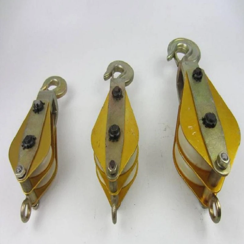 Ceiling fan hanging rod pulley accessories, thickened pulleys