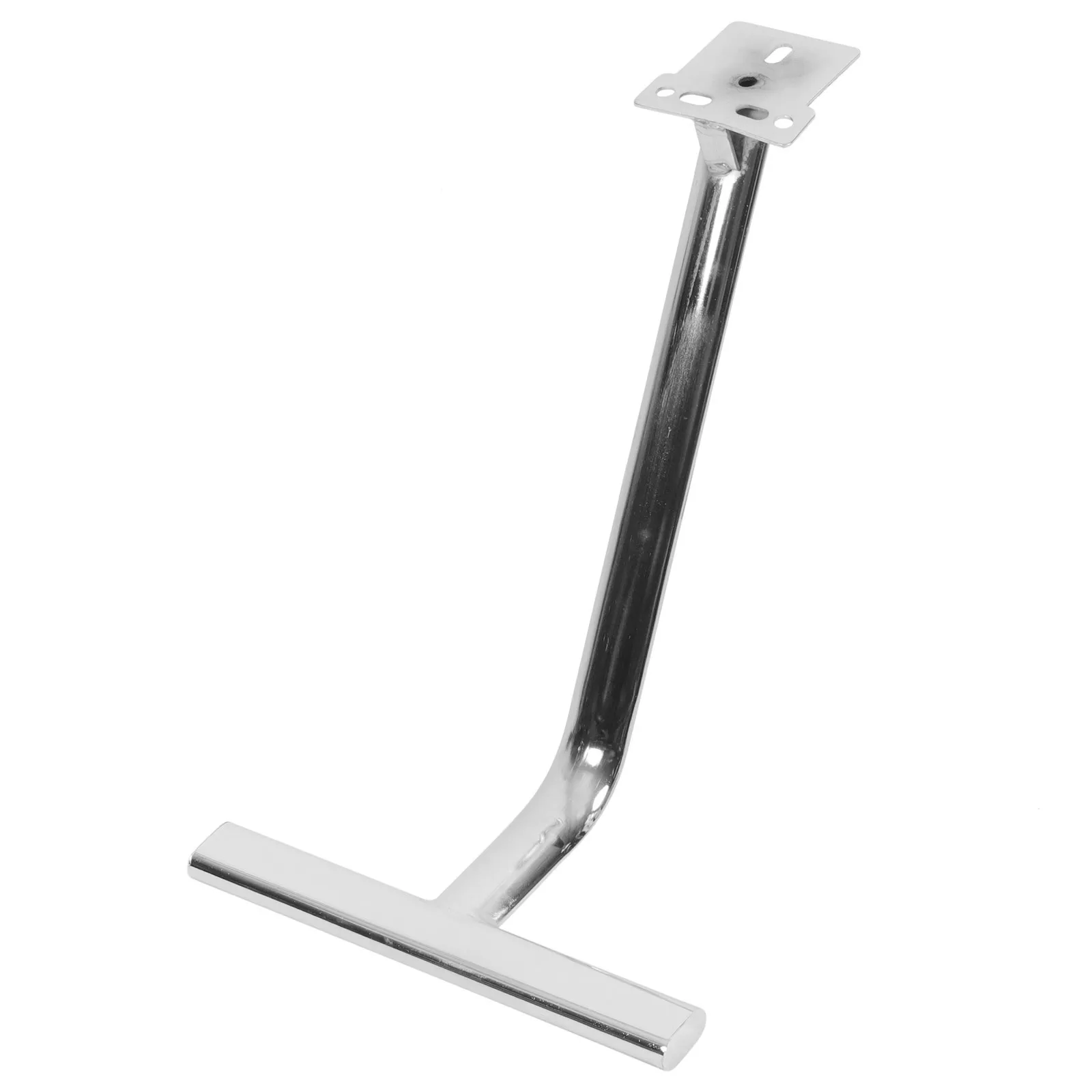 Sandaran Kaki Kursi Salon Pengganti Besi Tahan Lama Untuk Kursi Tukang Cukur Pedal Kokoh Universal Sandaran Kaki Nyaman Alas Kaki Stabil