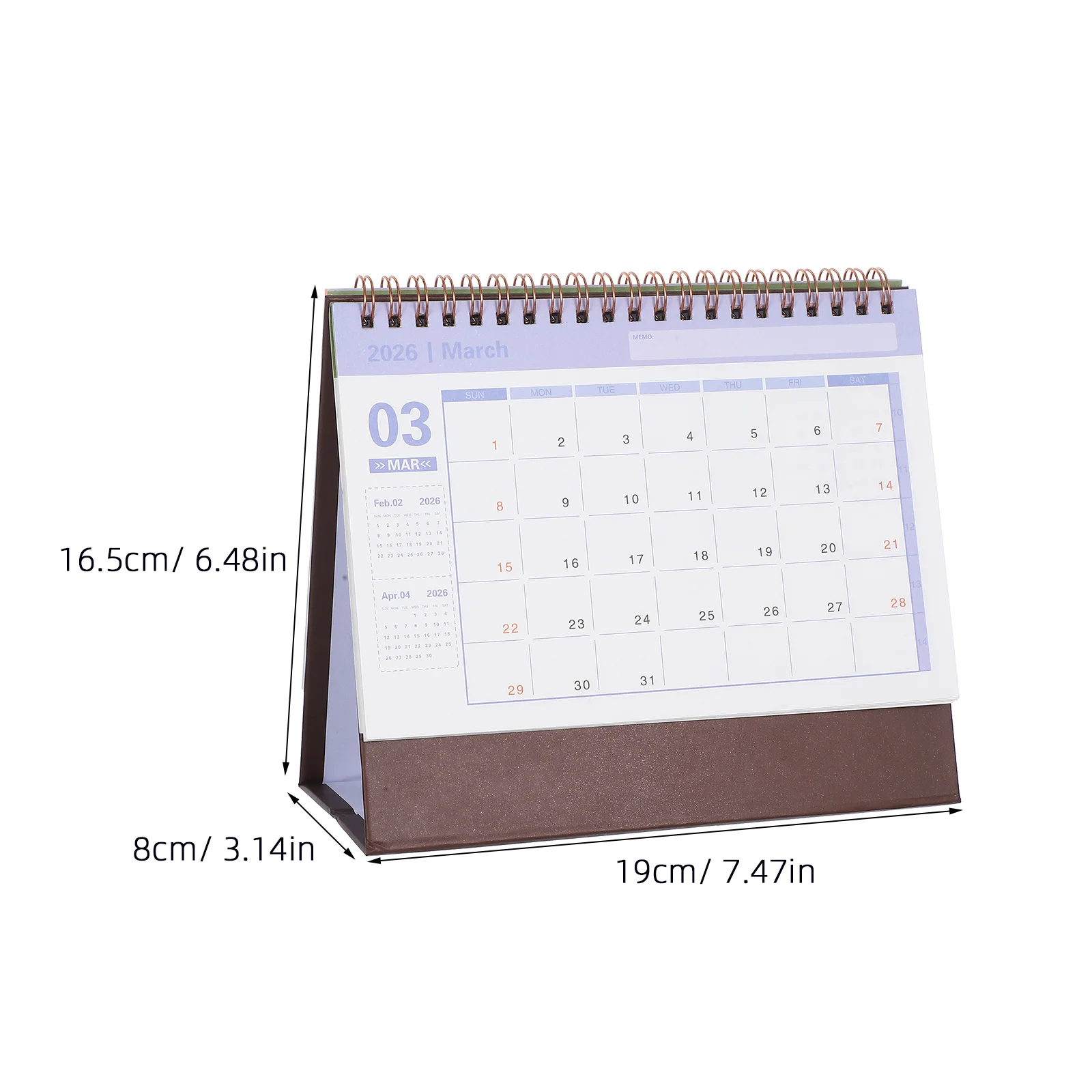 ปฏิทินตั้งโต๊ะขนาดเล็กปี 2026:ปฏิทินตั้งโต๊ะแบบตั้งโต๊ะแบบพับได้ขนาดกะทัดรัดสำหรับโฮมออฟฟิศโรงเรียนปฏิทินตั้งโต๊ะปี 2026