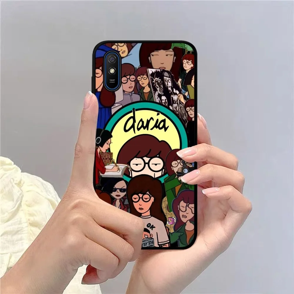 Cartoon D-Daria Cool Phone Case For Redmi 5 6 7 8 9 10 plus pro 6 7 8 9 A GO K20 K30 K40 pro plus F3 Fundas