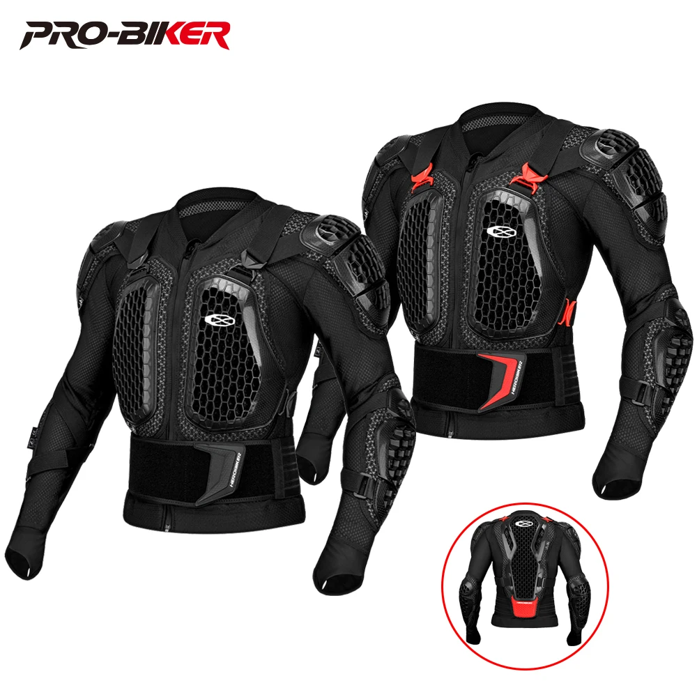 

Motorcycle Full Body Armor Jacket Motocross Riding Armor Mesh Breathable Outdoor Sport Equipment Anti-Fall Motorbike Clothing