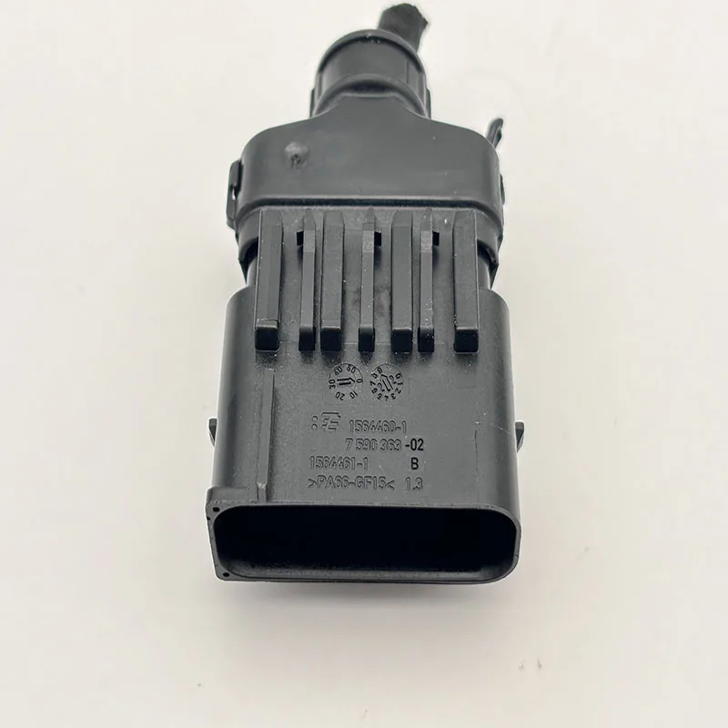 Automobile Waterproof Connectors Parts 7590363-02 1564461-1 1564460-1 PA66 GF15 Bumper Harness Plug For BMW