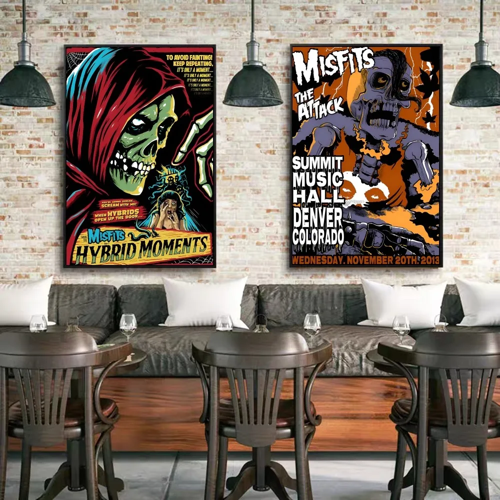 Misfits Hot Good Quality Prints and Posters Vintage Room Bar Cafe Decor Home Decor