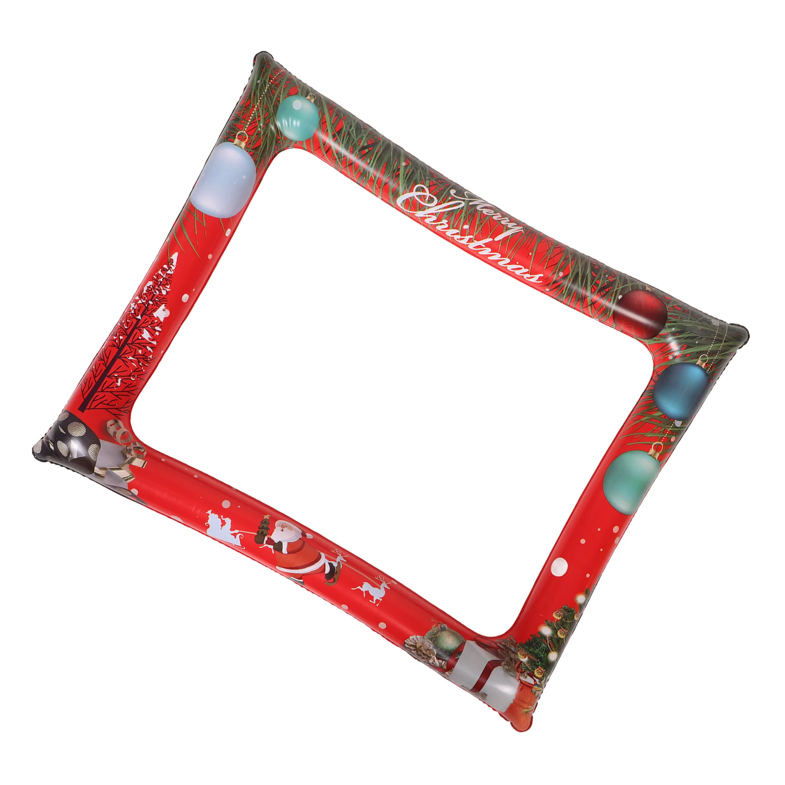 

Inflatable Photo Frame Christmas PVC Material Holiday Props Xmas Event PhotoboothBackdrop