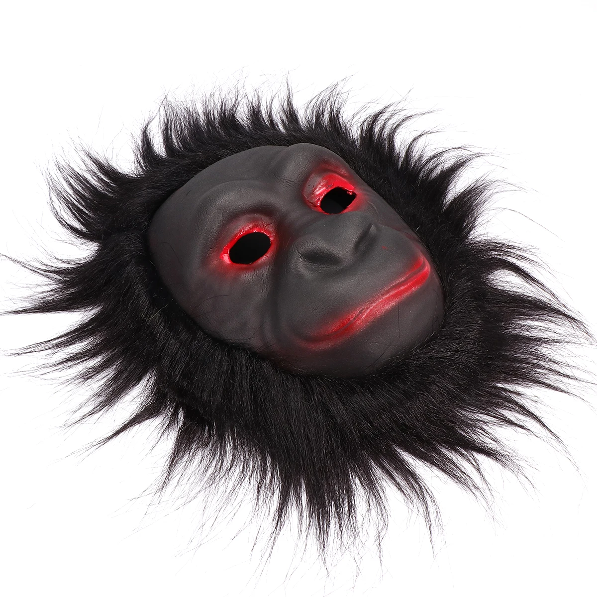 3 pçs máscaras de animais macio durável chimpanzé design festival de halloween máscara decorativa spoof para homem mulher halloween prop