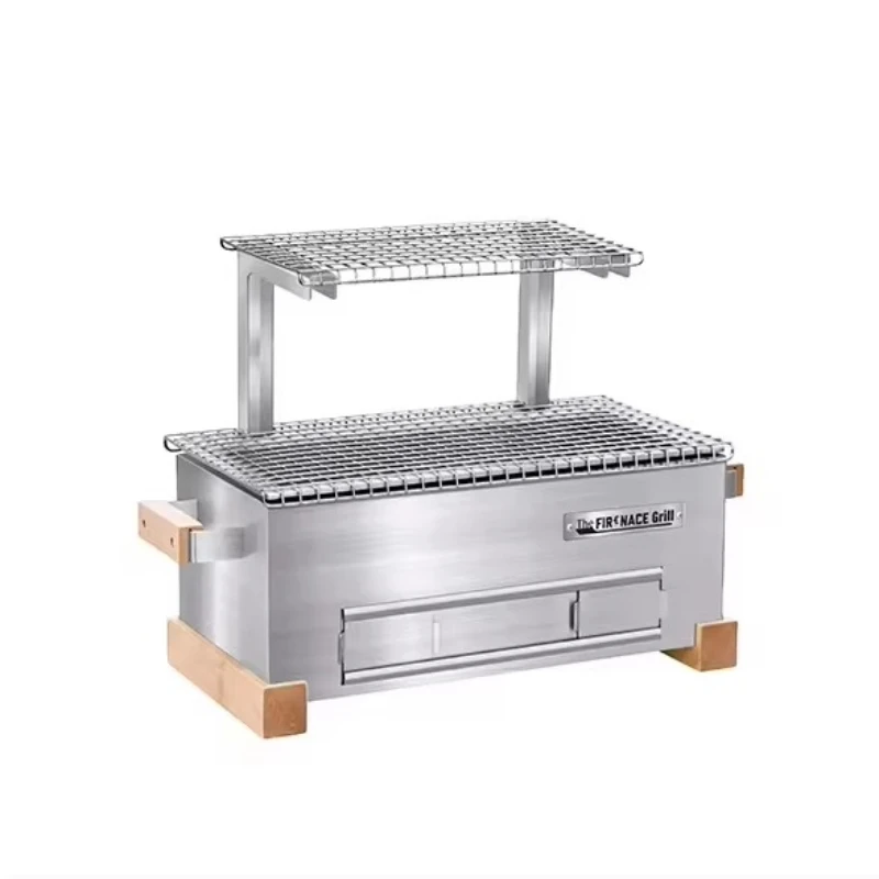 Stainless Steel Barbecue Charcoal Grill  for Restaurant,dining,and Home