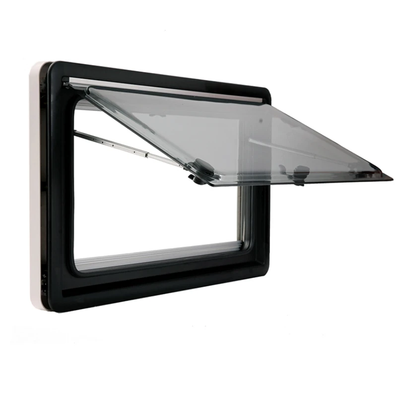 RV windows, push windows, trailer and hang by yourself, modify window accessories, push windows, glass, double-layer