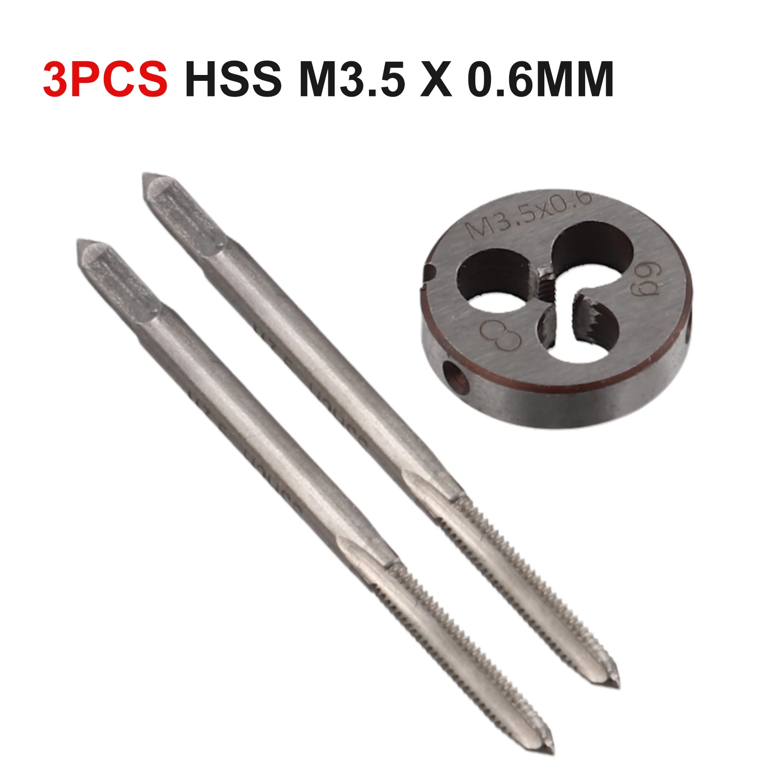 Die Metric Thread Tap Wrench Die High Speed Steel Tap 20mm H: 5mm Woodworking Tools 100% Brand New High Quality