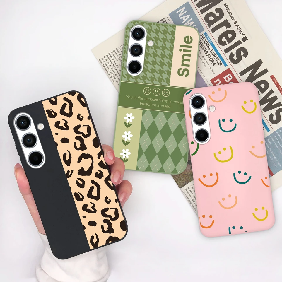 For Samsung Galaxy A54 A53 A52 A52S 5G Phone Case Gentle Girl Soft Silicone Cover Protective Coque For A54 A 53 A 52 A 52S Funda