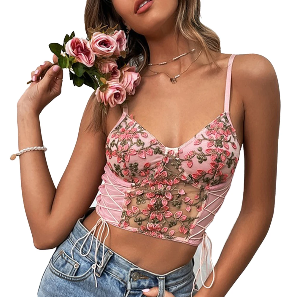 

Comfy Fashion Womens Vest Casual Daily Female Microelasticity Navel Length Sleeveless All Seasons Bandeau Collar