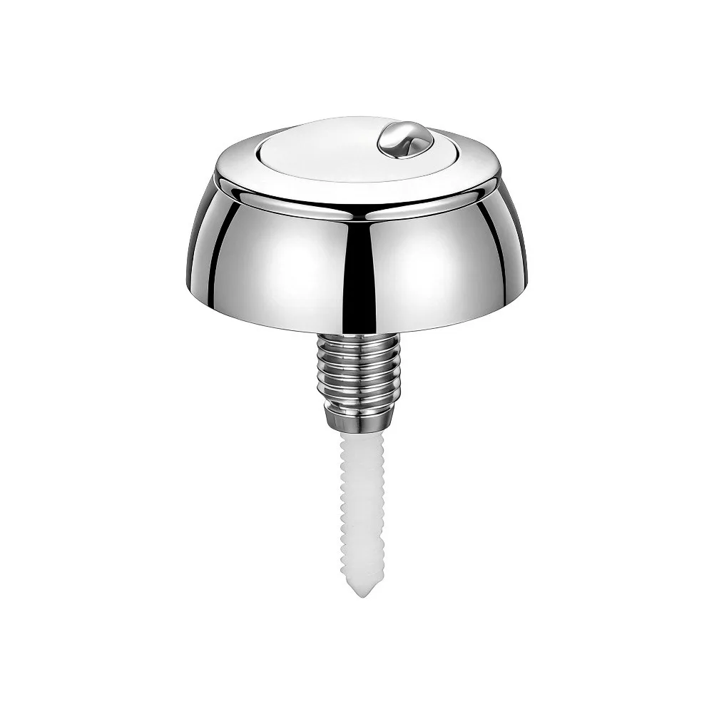 Replacement Flush Button for Siamp For Optima 49 Toilet Valve ABS Material Push Action Design Compatible with Two Mounting Types