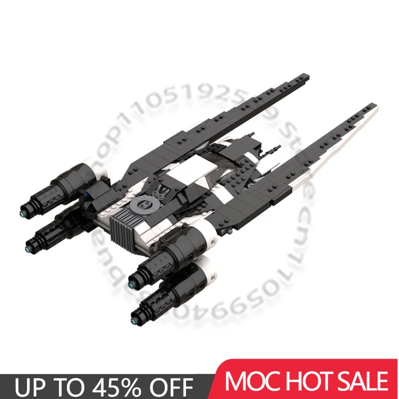 

920 PCS Star Battle Series Partisan U Wing Model MOC Building Block Creative Technology Assembly DIY Toy Set Birthday Gift Kid