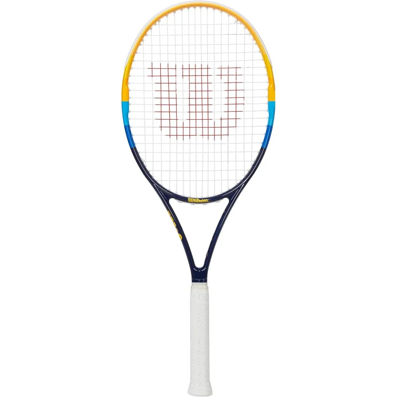 AQWilson Profile Adult Recreational Tennis Racket - Blue/Orange