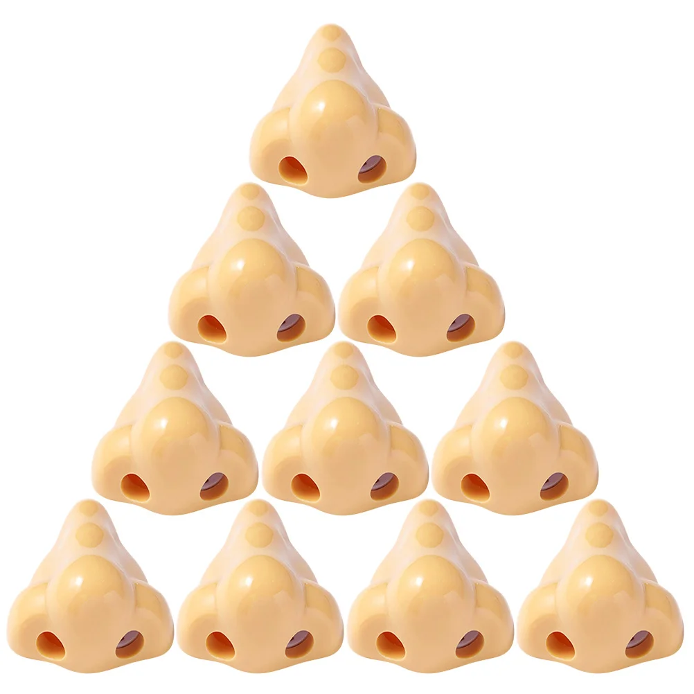 10 قطع من مبراة أقلام الرصاص على شكل أنف ومبراة يدوية بفتحة مزدوجة للأطفال ومستلزمات مكتبية للمدرسة الإبداعية والفصول الدراسية #5