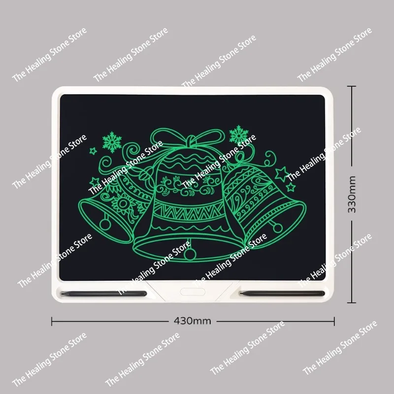 لوحة رسم إلكترونية LCD مقاس 20 بوصة، لوحة رسم جرافيتي ملونة للكتابة على الجدران، لوحة رقمية #3
