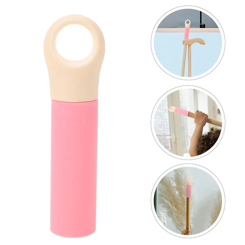 5pcs Adjustable Broom Handle Replacement – 22mm Diameter, Comfort Grip with Hanging Hole for Mop & Cleaning Tools