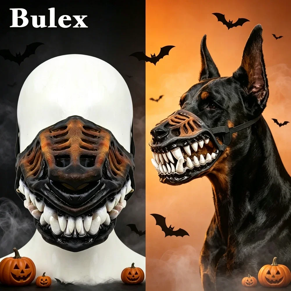 halloween-pet-cosplay-acces-mouth-mask-padded-latex-rubber-dog-muzzle-headdress-props-animal-weird-dog-bite-prevention-masks