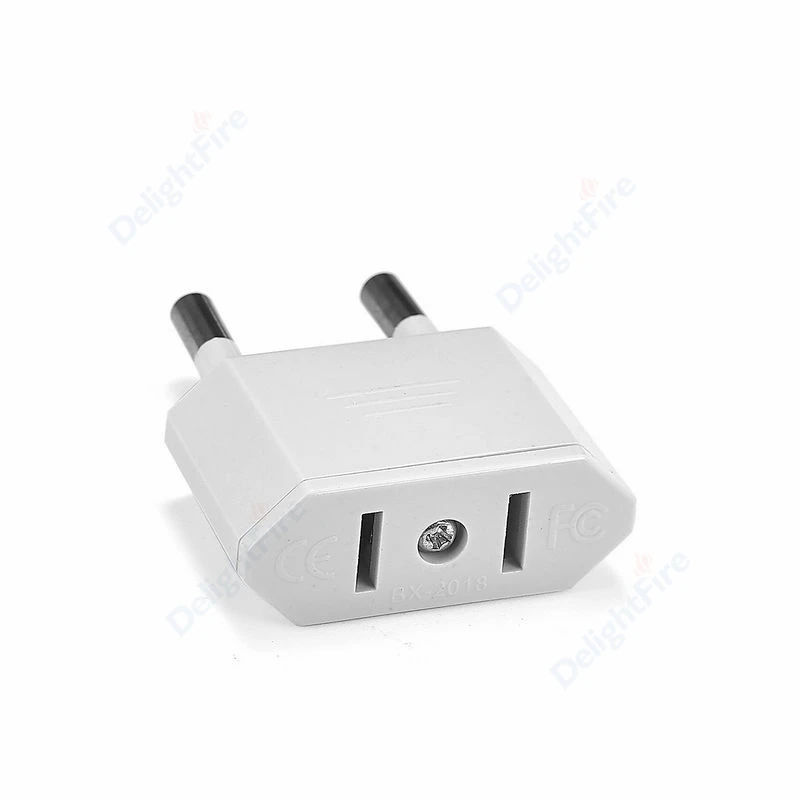 1pcs EU Travel Adapter Electrical Sockets JP CN US To Euro Socket Type C Plug Adapters US To EU  AC Outlet Converter