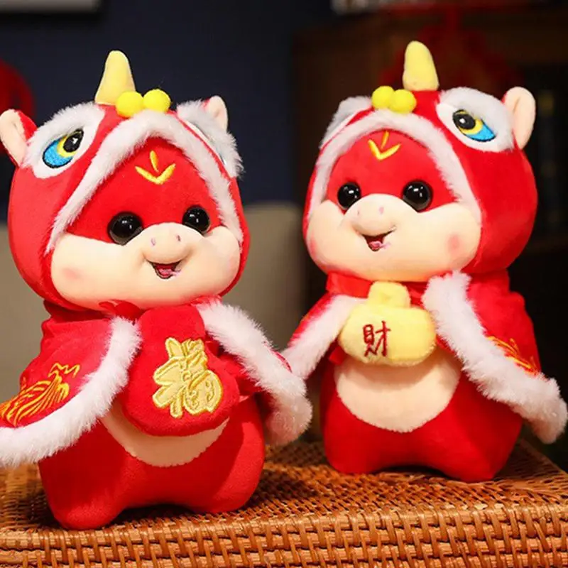 

Китайская плюшевая игрушка-змея 7,87 дюйма, плюшевая кукла, успокаивающая плюшевая игрушка-змея, 2024, мягкая плюшевая змея, год змеи