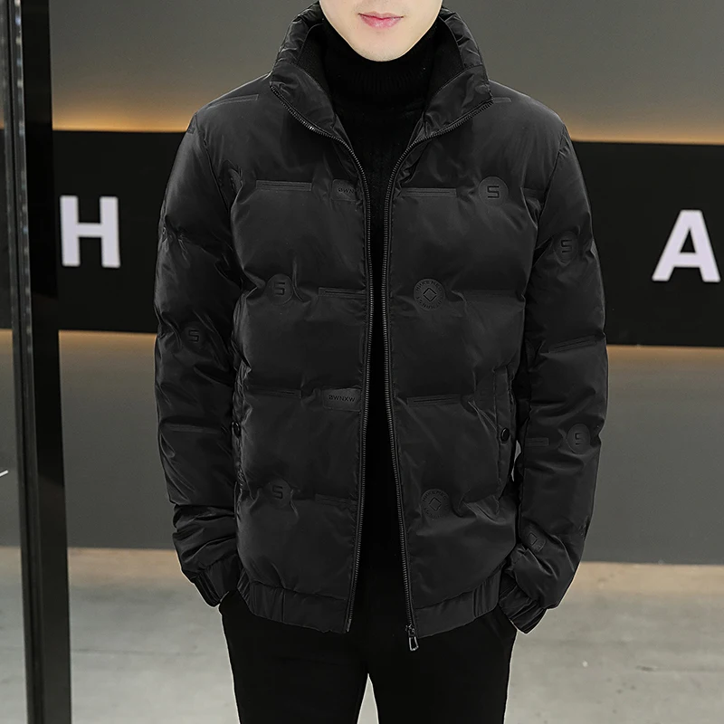 

Мужская пуховая куртка 2023: Новинка зимы, модная, тонкая, легкая, трендовая, брендовая, с воротником-стойкой, теплая, утолщенная, универсальная верхняя одежда