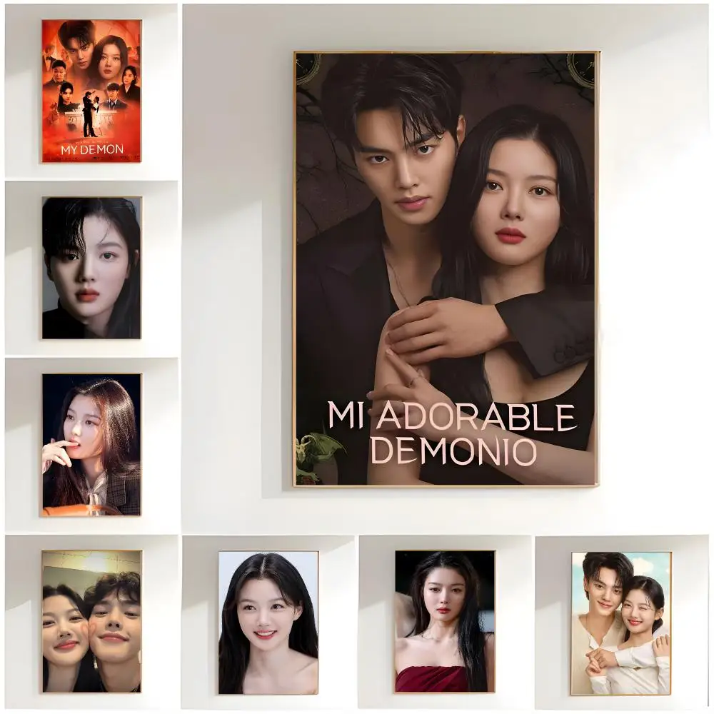romantic series m-my demon Poster Classic Wall Art  Home Decor  Peel and Stick Unframed