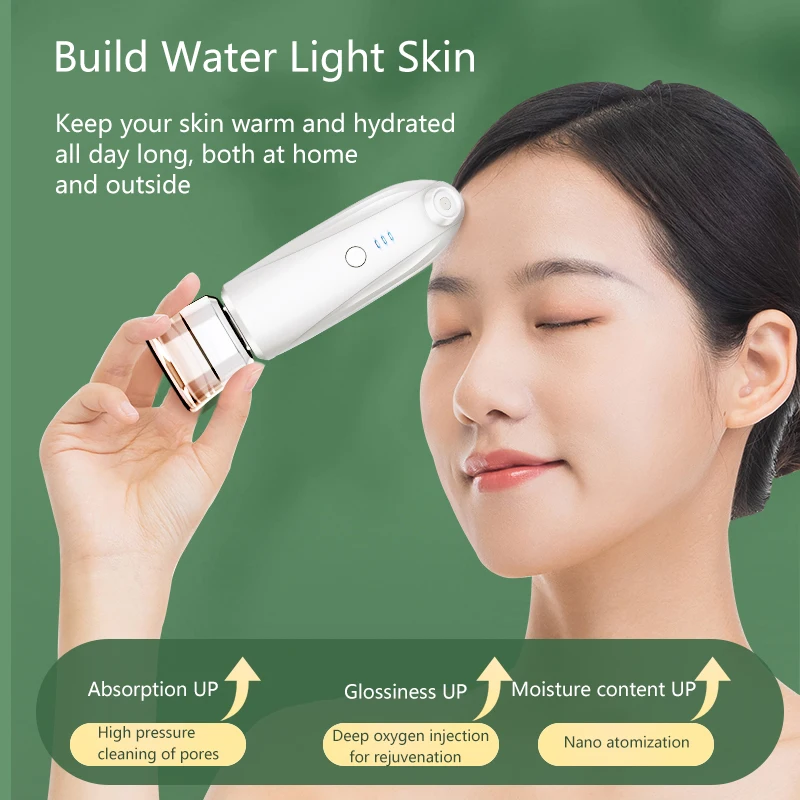 Vapeur facial portable et pulvérisateur à brume nano-outil de soins de la peau rechargeable par USB hydratation SPA pour l'acné/peaux grasses