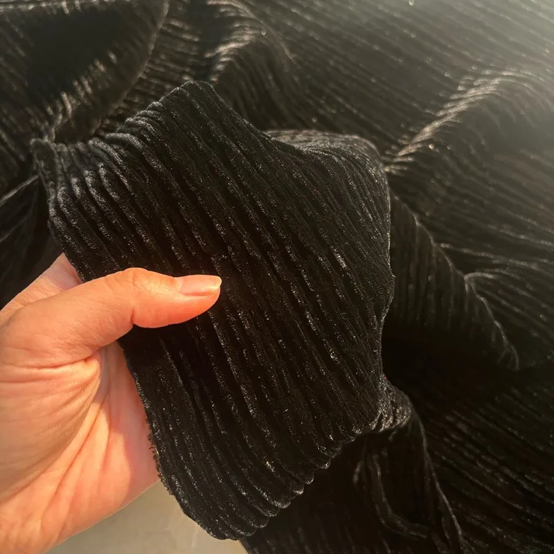 

Bubble silk elastic velvet fabric with a textured feel brocade and embossed light luxury cheongsam sofa release