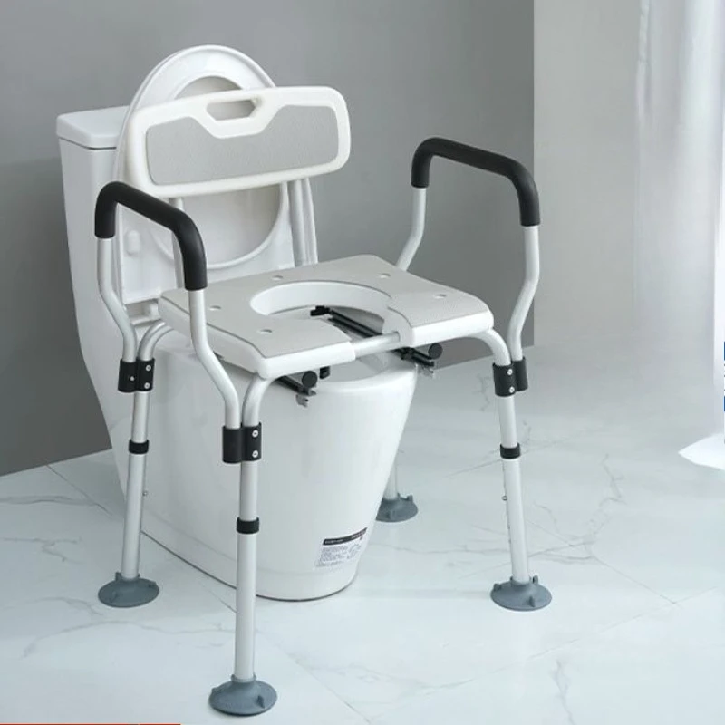 Pasamanos plegable taburete de baño diseño minimalista Hotel interior taburete de baño casa de familia Villa muebles para el hogar Banqueta Ls40ysd